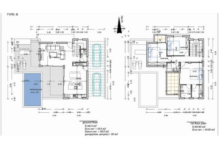 Вилла в Пафосе (центр) площадь 187м²