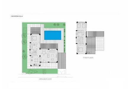 Вилла у моря в Пафосе (центр) площадь 138м² 2-этажный