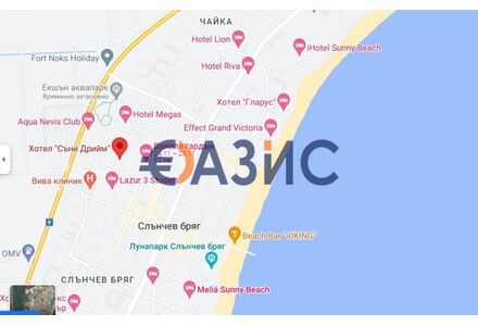 Квартира 2-комнатная 1+1 в Несебре (Солнечный Берег) площадь 65м² 2 этаж