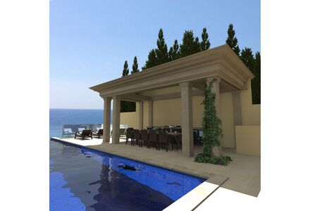 Villa by the sea in Paphos (downtown) Cyprus area 350m² 3 floors