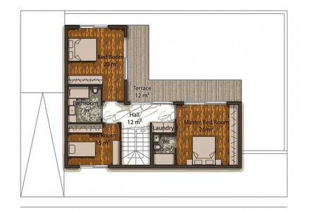 Вилла у моря в Искеле площадь 470м²