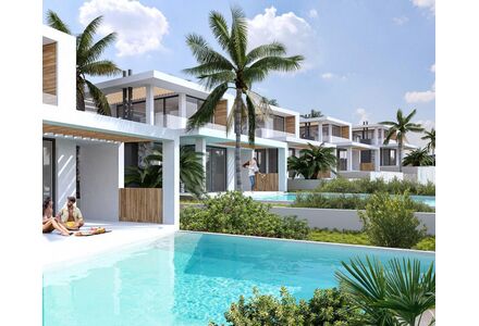 Вилла у моря в центре Кирении площадь 192.7м²