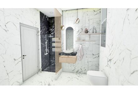 Вилла у моря в Эсентепе площадь 140м² 3-этажный
