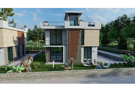 Вилла Лапитос площадь 155м² 2-этажный