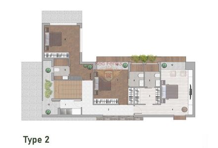 Вилла в центре Кирении площадь 305м²