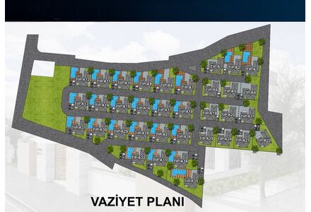 Вилла в Алсанджаке площадь 280м² 2-этажный