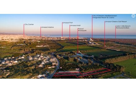 Земля в Лимассоле участок в деревне 650м²