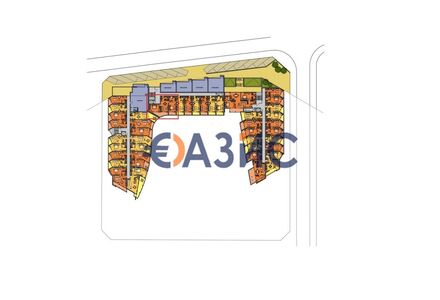 Квартира 3-комнатная 2+1 в Несебре (Святой Влас) площадь 107.7м² 2 этаж