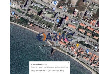 Квартира 2-комнатная 1+1 в Поморие площадь 65м² 4 этаж