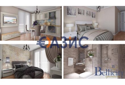 Квартира 3-комнатная 2+1 в Несебре (Равда) площадь 70.4м² 2 этаж