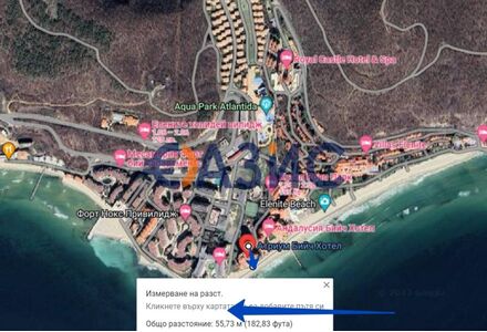 Квартира 2-комнатная 1+1 в Несебре (Елените) площадь 82м² 2 этаж