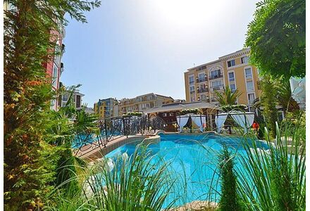 Apartment 2-room 1+1 by the sea in Nesebar (Sunny Beach) Bulgaria area 57m² 3 floor