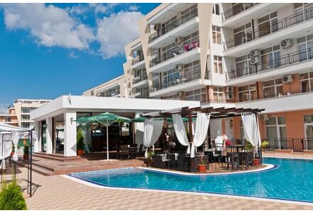 Apartment 2-room 1+1 by the sea in Nesebar (Sunny Beach) Bulgaria area 47m² 5 floor