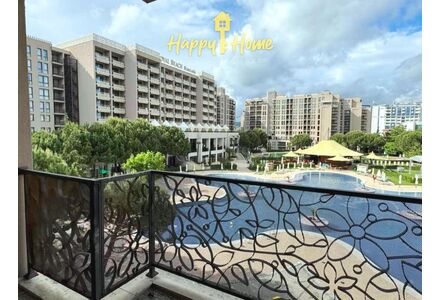 Apartment 2-room 1+1 by the sea in Nesebar (Sunny Beach) Bulgaria area 71m² 4 floor
