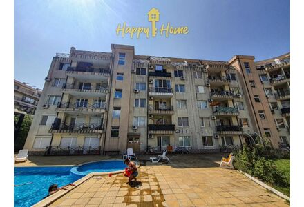 Apartment 2-room 1+1 by the sea in Nesebar (Sunny Beach) Bulgaria area 54m² 3 floor