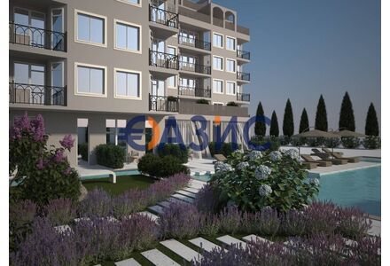 Квартира 1-комнатная в Несебре (Солнечный Берег) площадь 45.1м² 3 этаж