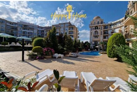 Apartment 1-room 1+0 studio by the sea in Nesebar (Ravda) Bulgaria area 43m² 3 floor