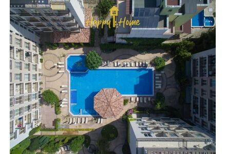 Apartment 1-room 1+0 studio by the sea in Nesebar (Sunny Beach) Bulgaria area 35.76m² 5 floor