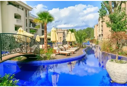 Apartment 1-room 1+0 studio by the sea in Nesebar (Sunny Beach) Bulgaria area 34m² 5 floor