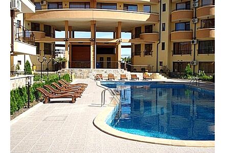 Apartment 3-room 2+1 by the sea in Nesebar (Sveti Vlas) Bulgaria area 89m² 2 floor