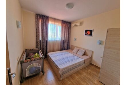 Apartment 3-room 2+1 by the sea in Nesebar (Sveti Vlas) Bulgaria area 98m² 2 floor