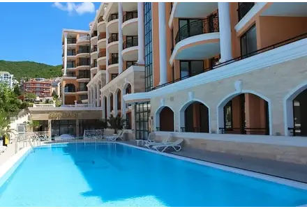 Apartment 2-room 1+1 by the sea in Nesebar (Sveti Vlas) Bulgaria area 65m² 