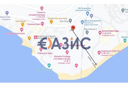 Квартира 4-комнатная 3+1 в Несебре (Елените) площадь 189м² 5 этаж