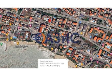 Apartment 2-room 1+1 in Nesebar (Sveti Vlas) Bulgaria area 50m² 