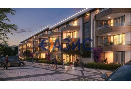 Квартира 1-комнатная в Бургасе (Сарафово) площадь 42.8м² 4 этаж