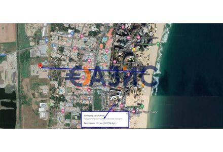 Квартира 3-комнатная 2+1 в Несебре (Солнечный Берег) площадь 78м² 3 этаж