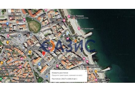 Apartment 2-room 1+1 in Pomorie Bulgaria area 87m² 5 floor