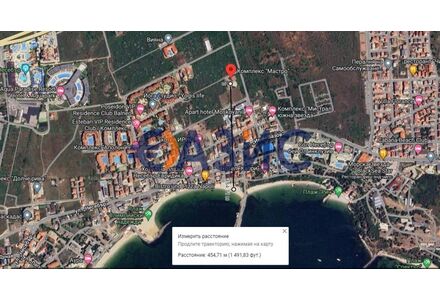 Apartment 2-room 1+1 in Nesebar Bulgaria area 74m² 4 floor
