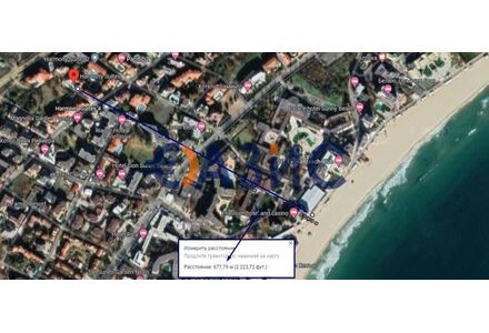 Apartment 2-room 1+1 in Nesebar (Sunny Beach) Bulgaria area 57m² 4 floor