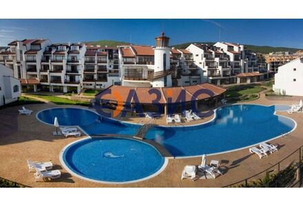 Apartment 2-room 1+1 in Nesebar (Sveti Vlas) Bulgaria area 77m² 1 floor