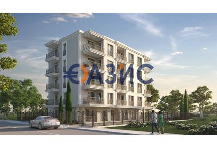 Квартира 2-комнатная 1+1 в Несебре (Солнечный Берег) площадь 46.4м² 1 этаж