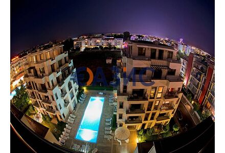 Apartment 2-room 1+1 in Nesebar (Sunny Beach) Bulgaria area 51.3m² 4 floor
