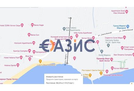 Дом в Несебре (Святой Влас) площадь 215.7м² 2-этажный