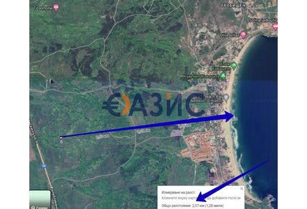 Земля в Созополе участок в деревне 5829м²