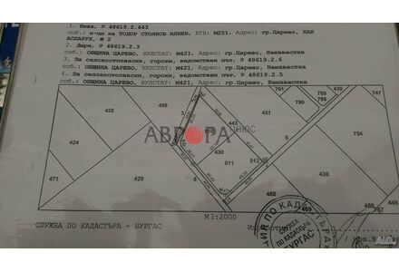 Земля у моря в Царево (Лозенец) участок в деревне 2201м²