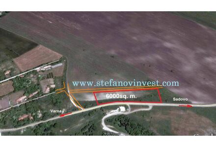 Земля у моря в Варне участок в деревне 6000м²