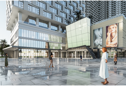Квартира 1-комнатная студия 1+0 в Пномпене площадь 35.64м²