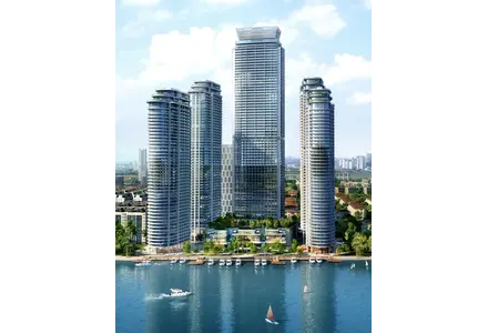 Квартира 1-комнатная студия 1+0 в Пномпене площадь 63.1м² 17 этаж
