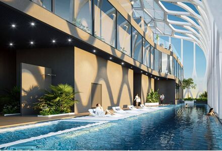 Квартира 1-комнатная студия 1+0 в Пномпене площадь 50м² 10 этаж
