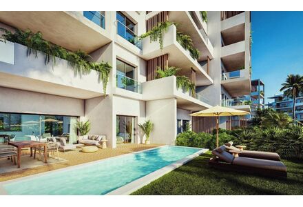 Квартира 2-комнатная 1+1 в Пунта-Кана (Баваро) площадь 64м²