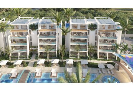 Квартира 2-комнатная 1+1 в Пунта-Кана (Баваро) площадь 60м²