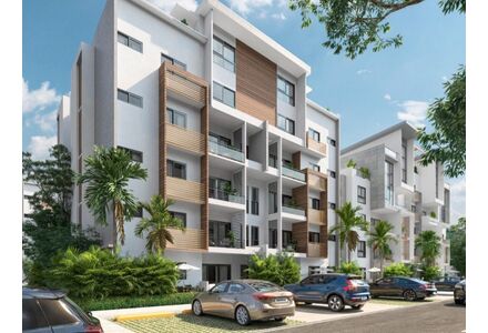 Квартира 2-комнатная 1+1 в Пунта-Кана (Пунта-Кана) площадь 76м²