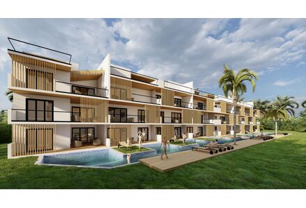 Квартира 3-комнатная 2+1 в Пунта-Кана (Баваро) площадь 102м²