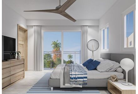 Квартира 3-комнатная 2+1 в Сосуа (Сосуа) площадь 87м²
