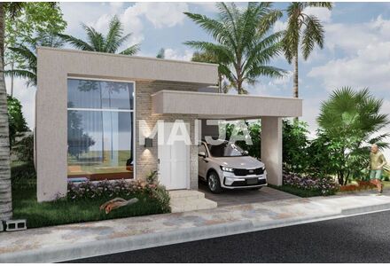 Квартира 2-комнатная 1+1 в Пунта-Кана (Баваро) площадь 75м² 1 этаж