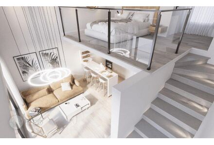 Квартира 2-комнатная 1+1 в центре Кирении площадь 96м²